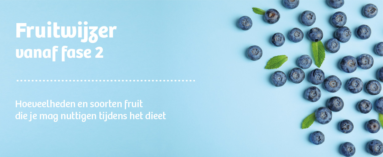 Koolhydraatarm dieet fruitwijzer