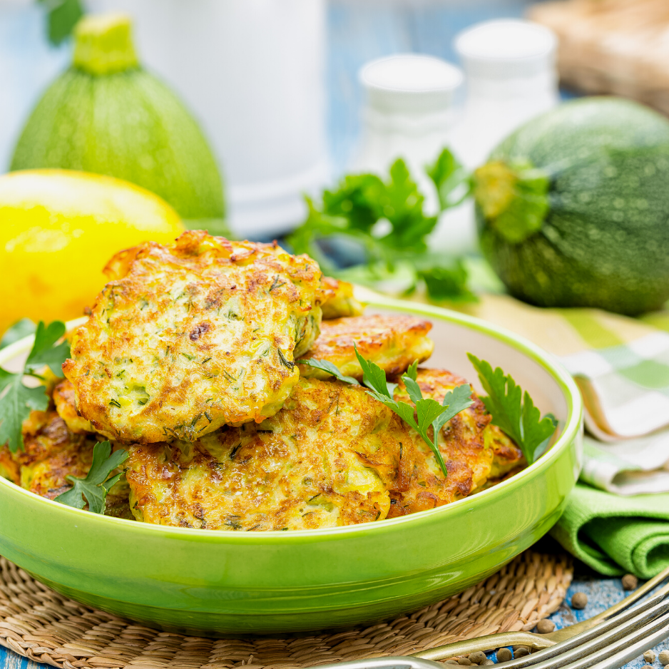 koolhydraatarme courgettekoeken