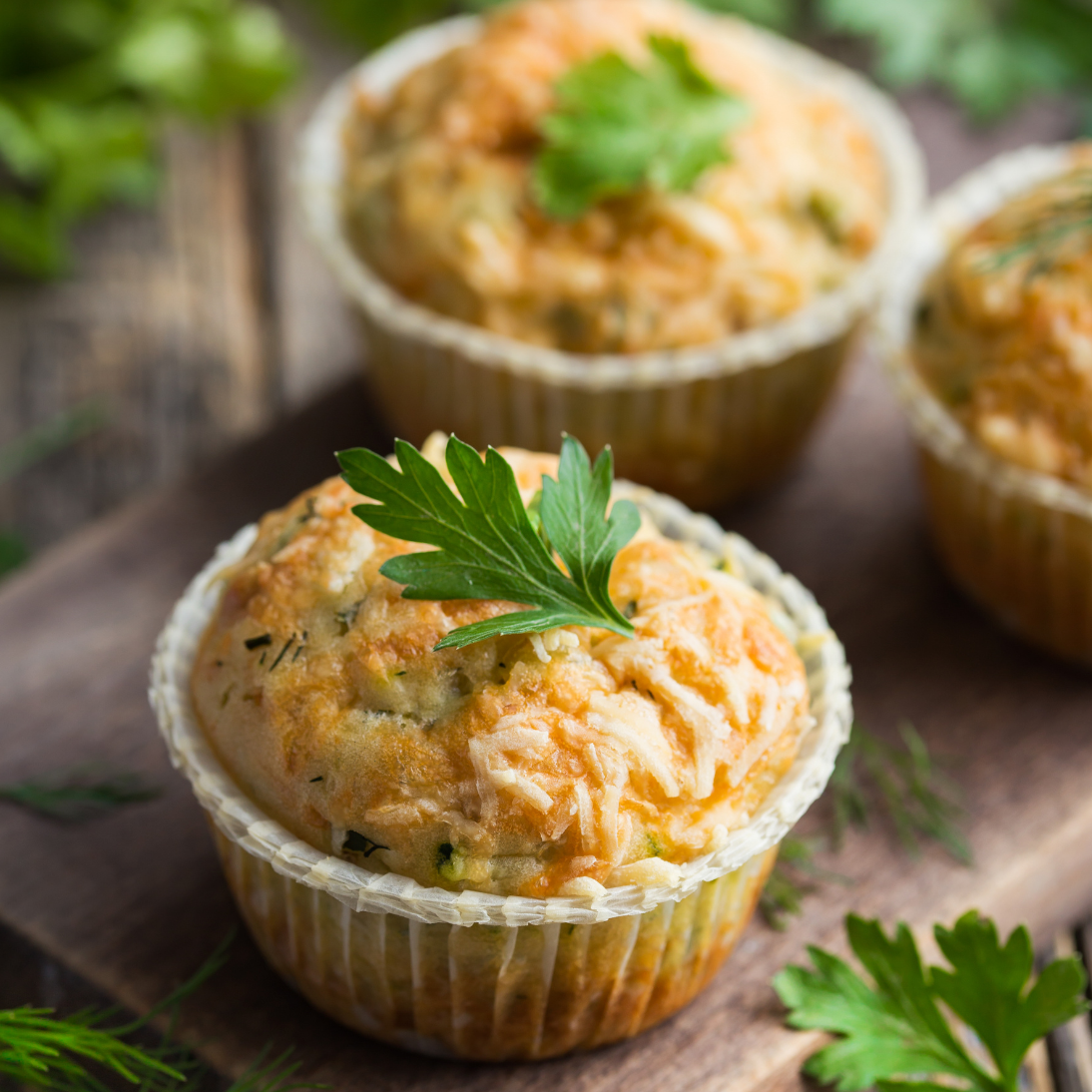 Hartige muffins