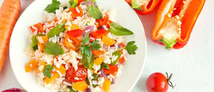 rijst-met-groenten-proteine-dieet-recept