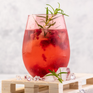 Caloriearme drankjes rood fruit mocktail