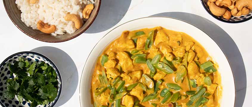 Koolhydraatarme curry recept